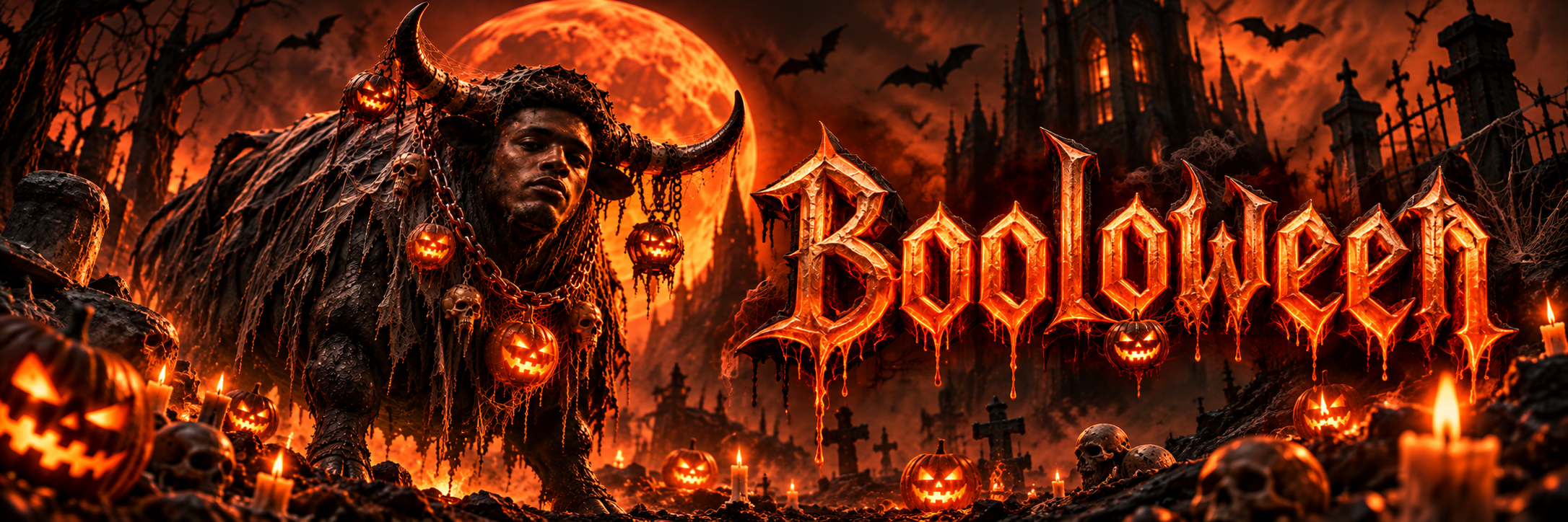 Booloween Halloween banner